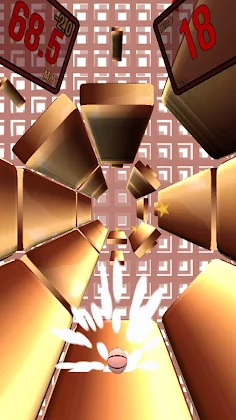 Piano Ball Tunnel Jump - Screenshot 2