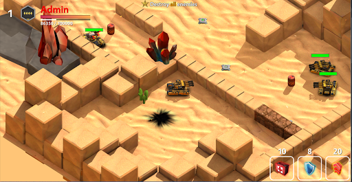 Télécharger Block Tank Wars 3  APK MOD (Astuce) screenshots 6