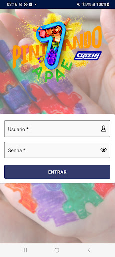 Android application Pintando 7 Gazin - APAE screenshort