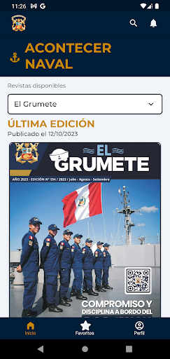 Android application Acontecer Naval screenshort