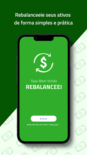 Android application Rebalanceei Investimento Ações screenshort