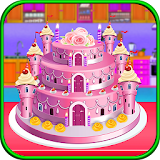 Princess Castle Wedding Cake Maker icon