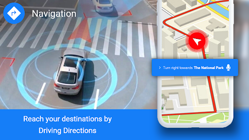 GPS Maps Location & Navigation Screenshot 4 - AppWisp.com