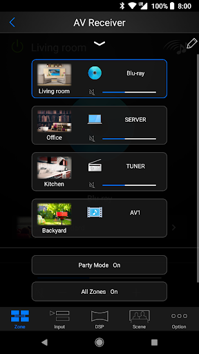 Screenshot of AV CONTROLLER