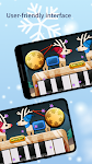 screenshot of Christmas Piano