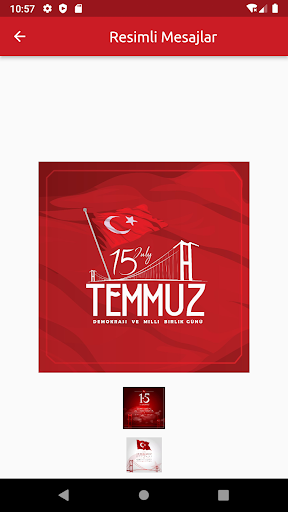 15 Temmuz Mesajları Screen 2