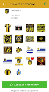 Captura de Pantalla 5 Stickers de Peñarol android