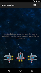 Alien Invaders Chromecast game