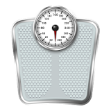 Weight Meter ideal weight, BMI icon