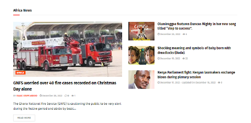 FaceTvNews Screen 2
