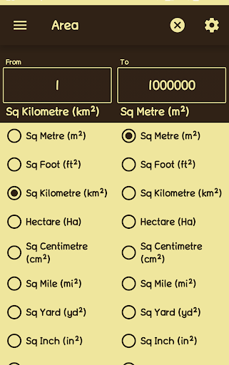Nepali Unit Converter Screen 2