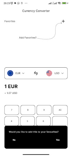 Currency Buddy Screen 3