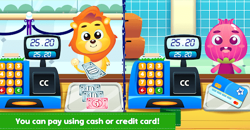 Screenshot of Marbel Supermarket Kids Games