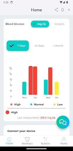 Diabimetrics Screenshot