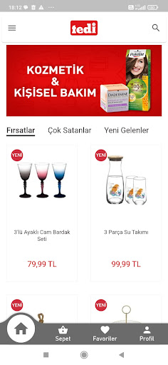 Android application Tedi screenshort