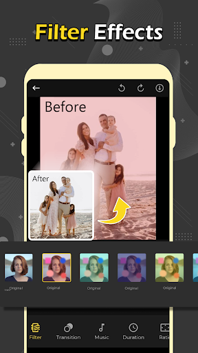 Android application Music Slideshow & Video Maker screenshort
