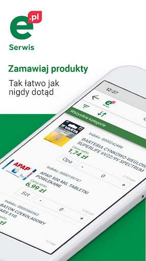 Android application Eurocash Serwis screenshort