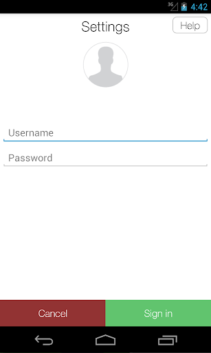 App screenshot
