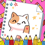 Cover Image of ダウンロード Offline Cat Coloring Book  APK