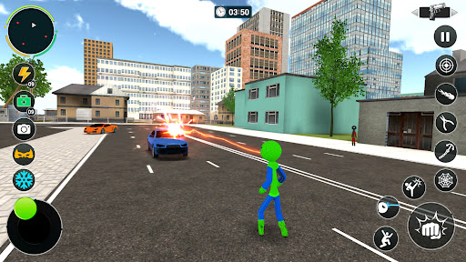 Spider Rope Fight Adventure - Action - games