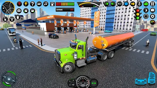 Oil Tanker Truck Games 3D
