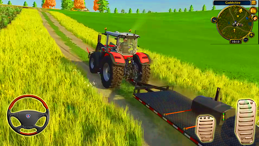 Screenshot 8 tractor granjero juego 3d android