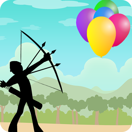 Stickman Archer : Balloon Pop logo