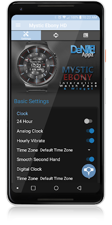 Mystic Ebony HD Watch Faceのおすすめ画像4