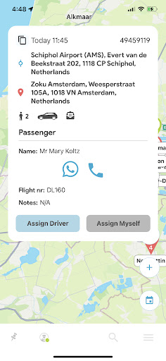 Android application Mobio Driver screenshort