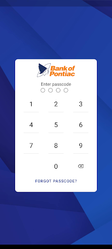 Android application Bank of Pontiac screenshort