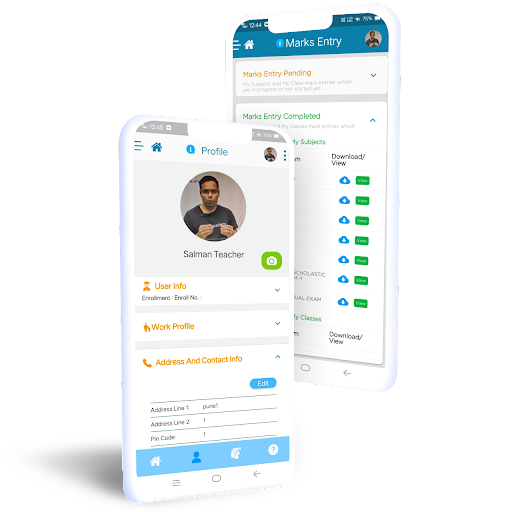 VidyaLekha Staff & Admin App Screen 3