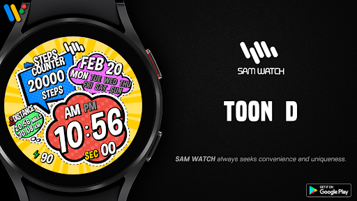 Android application SamWatch Toon D screenshort