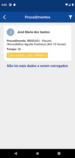 Fresenius App Supervisores Screen 3