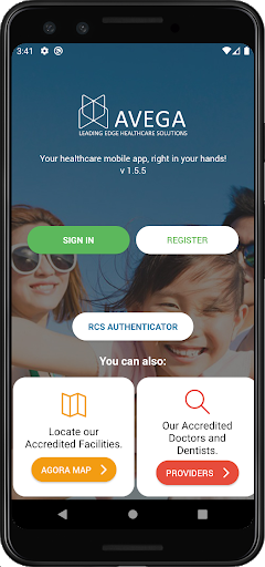Android application Avega Agora screenshort