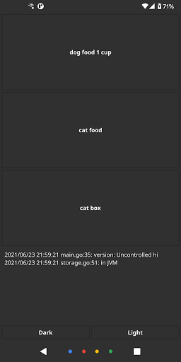 Generic Events Screen 2