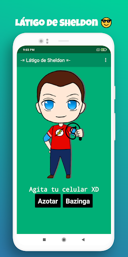 Sheldon Whip App Screen 3