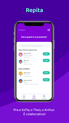 Pulpa poupar para seu filho