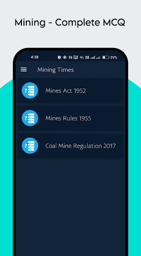 Mining Times - Quiz Screen 2
