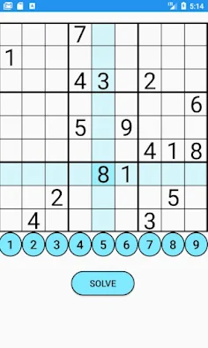 Sudoku solver - Screenshot 2