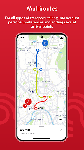 Screenshot of Moscow transport