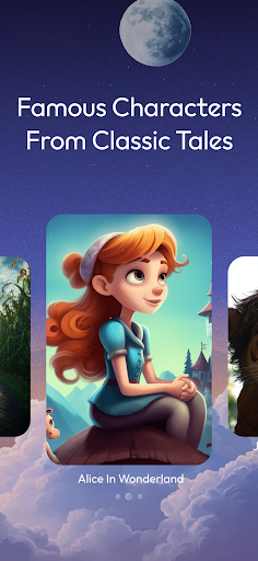 Screenshot of Oscar bedtime story generator