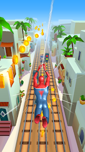Subway Spider Hero Dash Runner