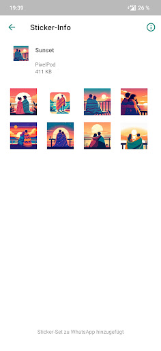 Sticker for couple - WASticker Screen 3