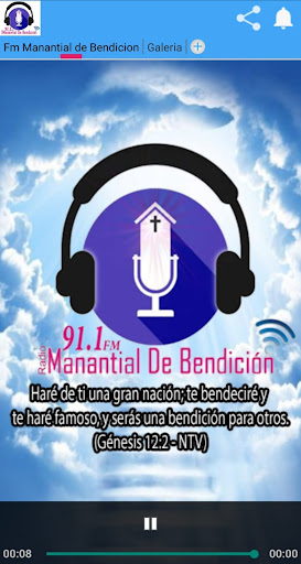 Manantial de Bendiciones 91.1 Screen 2