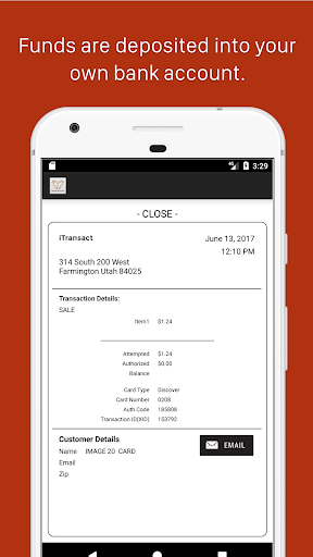 Discovery FCU Mobile Merchant Screen 3