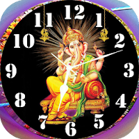 Ganesh Clock Live Wallpaper