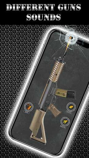 Android application Shooting Gun Sounds Fire Simul screenshort