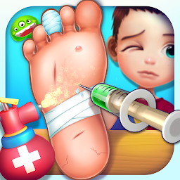 Imagem do ícone pé medico - Hospital games