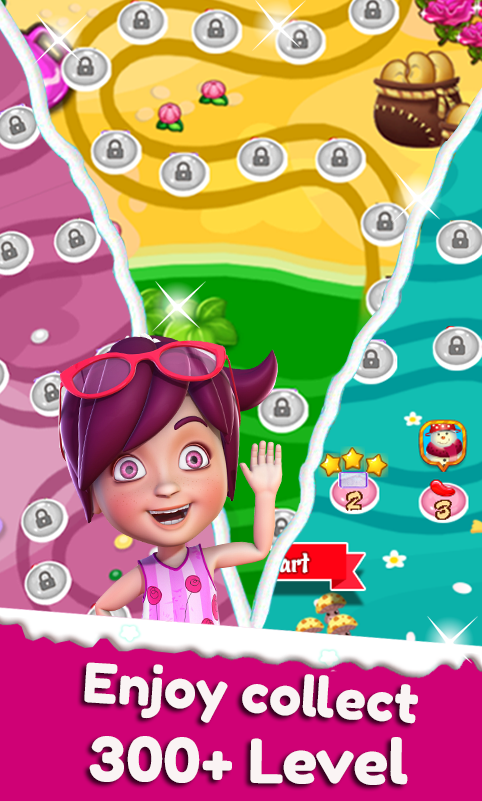 Android application Candy Frozen Mania screenshort