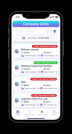 Jay Security Services- JSS App Screen 2